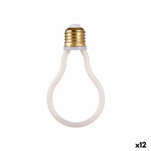 Bombilla LED Blanco 4 W E27 9,5 x 13,5 x 3 cm (2700 K) (12 Unidades)