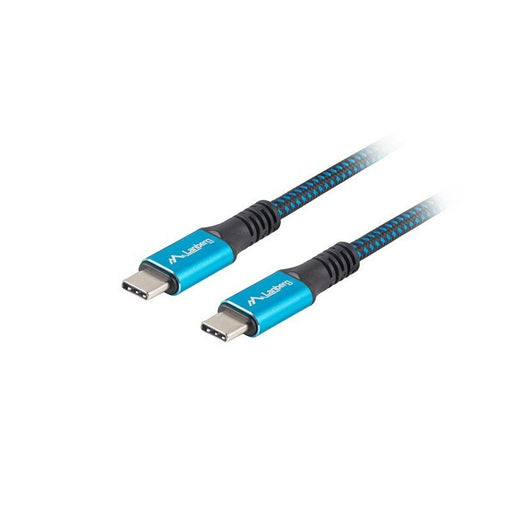 Cable USB C Lanberg Azul 50 cm