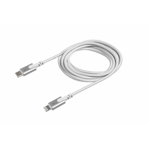 Cable USB-C Xtorm CX2040 Blanco Negro 3 m
