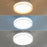Ventilador de Techo con Luz LED y 4 Aspas Retráctiles Blalefan InnovaGoods Blanco 72 W Ø49,5-104 cm