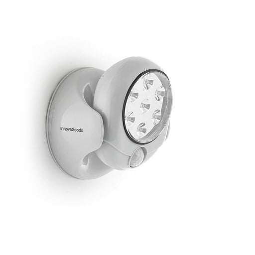 Lámpara LED con Sensor de Movimiento Lumact 360º InnovaGoods Gris (Reacondicionado B)