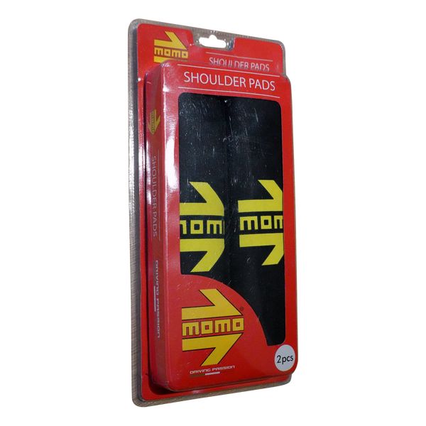 Almohadillas para Cinturón de Seguridad Momo SHP001B (2 uds) Negro