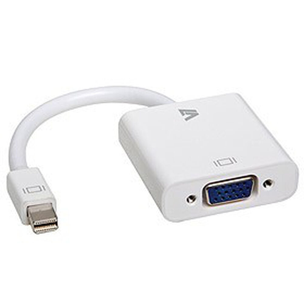 Adaptador Mini DisplayPort a VGA V7 CBL-MV1WHT-5E        Blanco