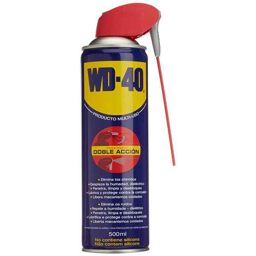 Lubricante WD-40 Multiusos Spray (500 ml) (Reacondicionado A+)