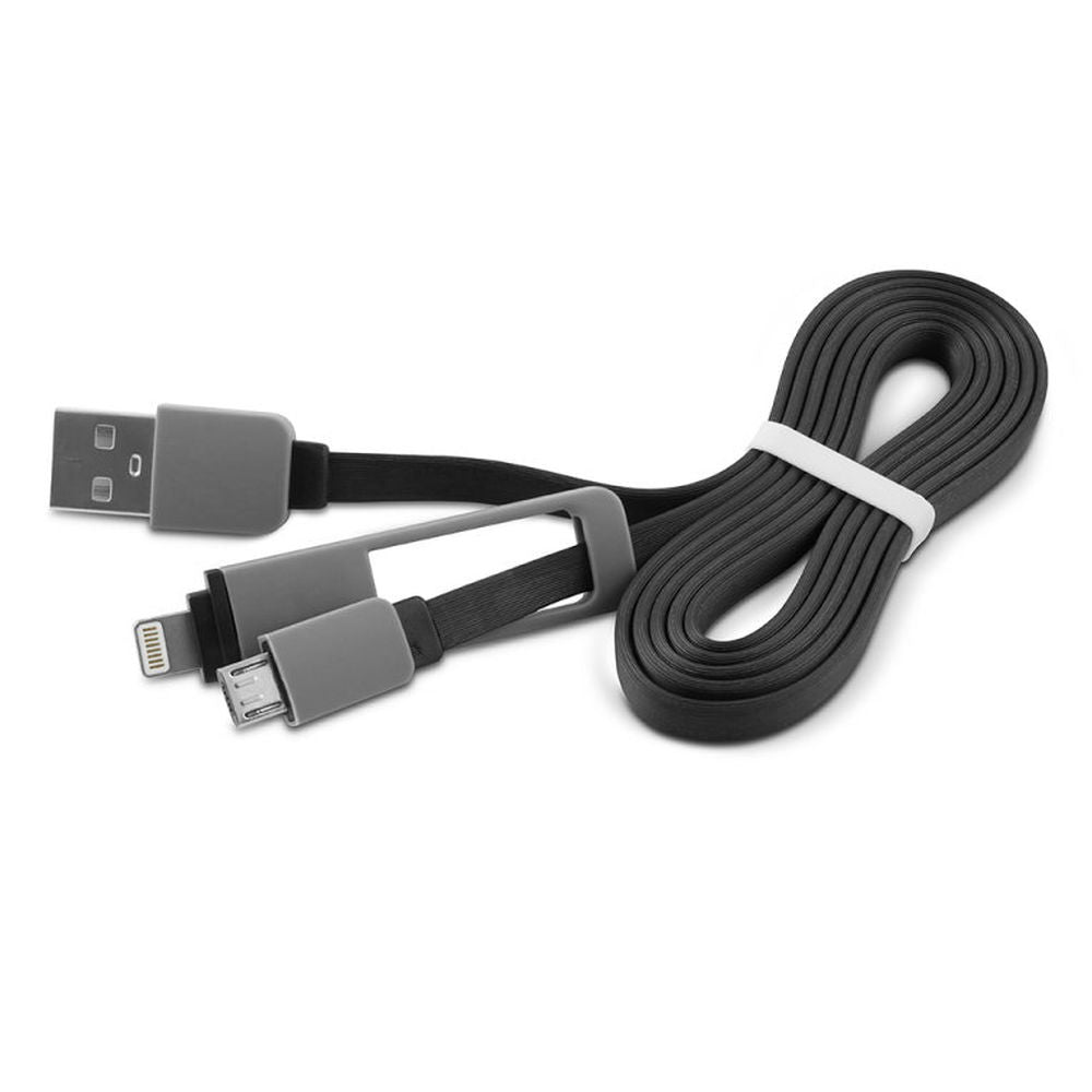 Cable adaptador 1LIFE PA2IN1FLAT USB (1 m)