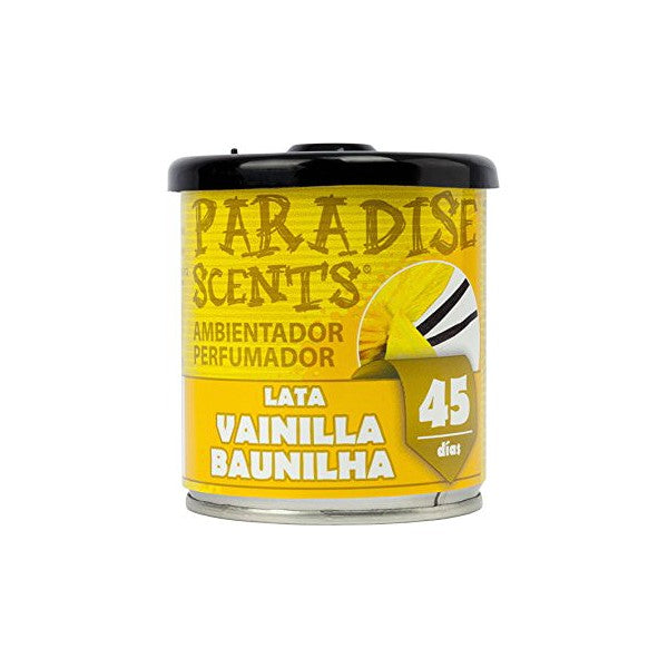 Ambientador para Coche Paradise Scents Vainilla (100 gr)