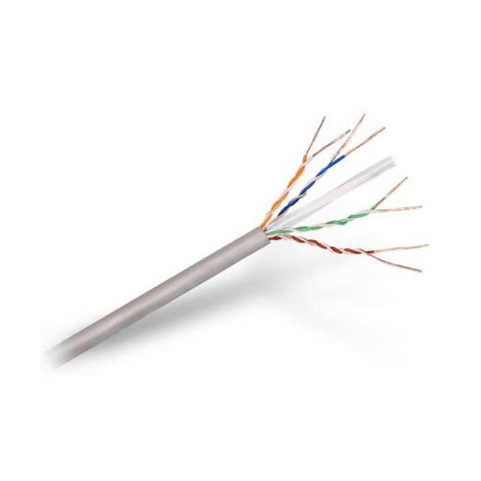 Cable de Red Rígido UTP Categoría 6 NANOCABLE 10.20.0502 100 m Gris