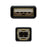 Cable USB 2.0 A a USB B NANOCABLE 10.01.120 Negro