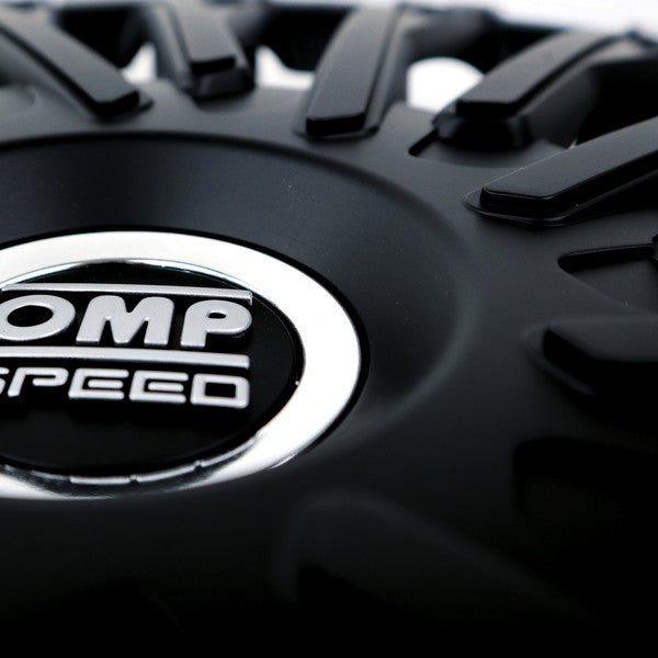 Tapacubos OMP Stinger Speed Negro 14" (4 uds)