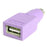 Adaptador PS/2 a USB Startech GC46FMKEY            Violeta